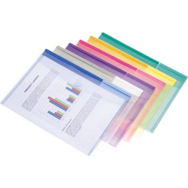 510209:Tarifold pochette-documents Collection Color, pour ft A4 (316 x 240  mm), paquet de 12 pièces