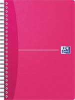 Oxford Office Essentials cahier à reliure spirale, 180 pages, ft A5, ligné, couleurs assorties-2