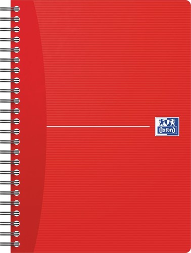 Oxford Office Essentials cahier à reliure spirale, 180 pages, ft A5, ligné, couleurs assorties-3