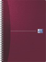 Oxford Office Essentials cahier à reliure spirale, 180 pages, ft A4, ligné, couleurs assorties-1