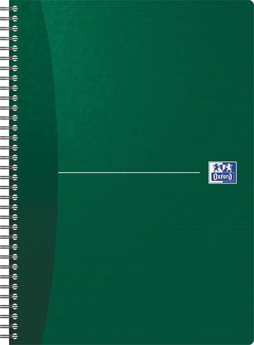 Oxford Office Essentials cahier à reliure spirale, 180 pages, ft A4, ligné, couleurs assorties-2
