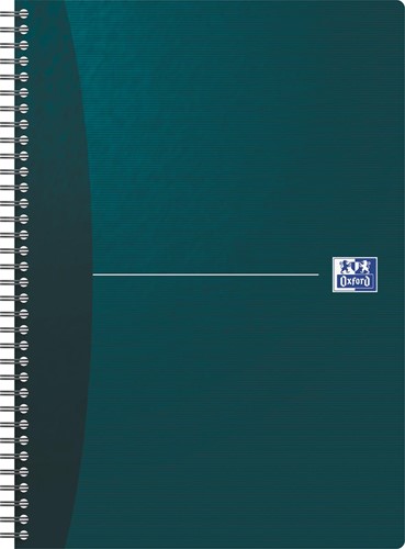 Oxford Office Essentials cahier à reliure spirale, 180 pages, ft A4, ligné, couleurs assorties-3