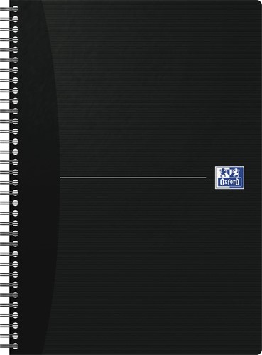 Oxford Office Essentials cahier à reliure spirale, 180 pages, ft A4, ligné, couleurs assorties-6