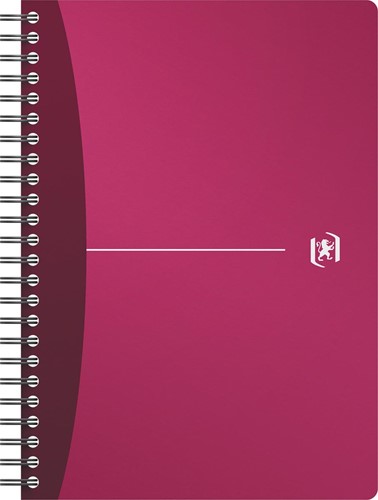 Oxford Office Urban Mix cahier à reliure spirale, 180 pages, ft A5, ligné-2