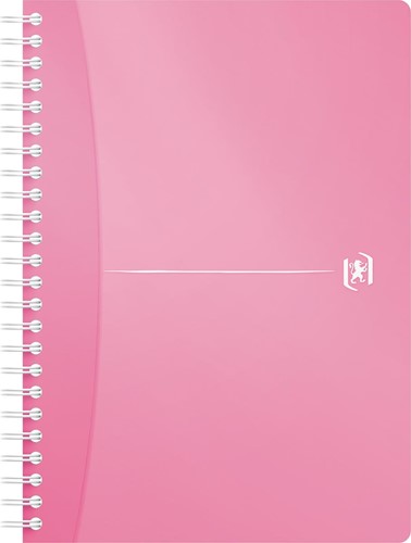 Oxford Office My Colours cahier à reliure spirale, 180 pages, ft A5, ligné, couleurs assorties-3