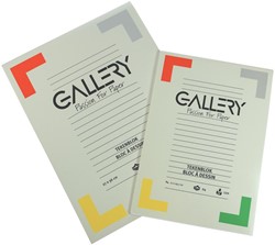Gallery papier à dessin, 120 g, ft 27 x 36 cm, papier sans bois, bloc de 24 feuilles