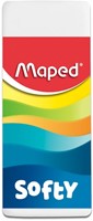 Maped gomme Softy, medium, blanc, blister de 2 pièces-3