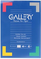 Gallery bloc de papier à lettres, ft A4, 100 feuilles, ligné
