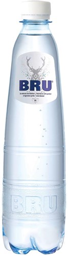 Bru eau légèrement pétillante, bouteille de 50 cl, paquet de 24 pièces