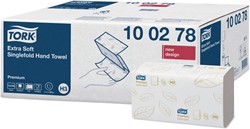 Tork Premium essuie-mains extra soft, 2 pli,  ZZ-fold, système H3, blanc, 200 sheet, paquet de 15  pièces