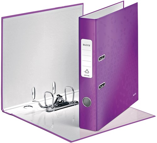 Leitz WOW classeur à levier, violet, dos de 5 cm-2