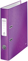 Leitz WOW classeur à levier, violet, dos de 5 cm