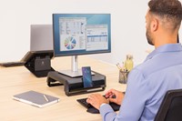 Fellowes support écran Breyta, noir-2