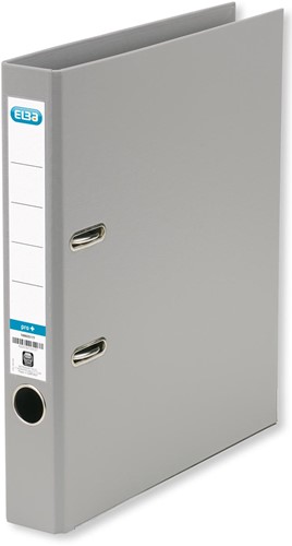 Elba classeur Smart Pro+,  gris, dos de 5 cm