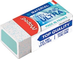 Maped gomme Mini Technic Ultra, avec carton, blister de 2 pièces