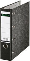 Classeur pour virements Leitz, ft A4, dos 75 mm, en carton, noir
