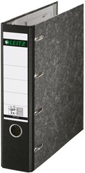 Classeur pour virements Leitz, ft A4, dos 75 mm, en carton, noir