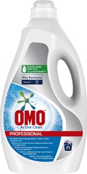 Omo Professional Pro Formula Active Clean lessive liquide, bouteille de 5 litres, 71 doses