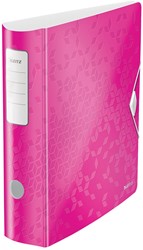 Leitz WOW classeur à levier Active, dos de 8,2 cm, rose