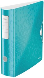 Leitz WOW classeur à levier Active, dos de 8,2 cm, bleu glacier