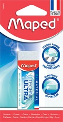 Maped gomme Technic Ultra, blanc, blister met 1 pièce