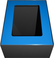 V-Part couvercle pour poubelle modulaire 60 l, bleu