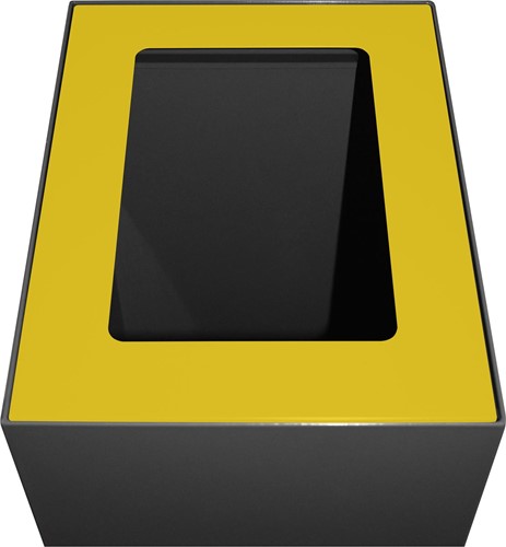 V-Part couvercle pour poubelle modulaire 60 l, jaune