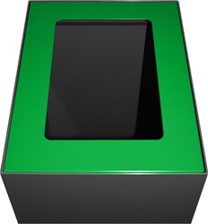 V-Part couvercle pour poubelle modulaire 60 l, vert
