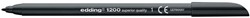 Edding feutre e-1200 noir