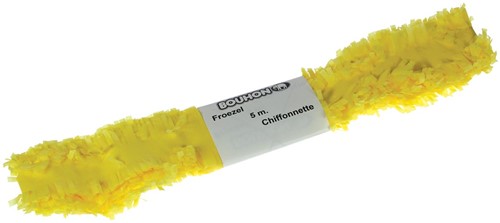 Bouhon chiffonnette jaune