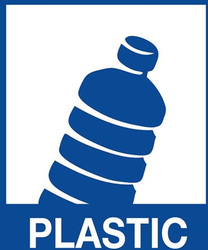 V-Part sticker magnétique PLASTIC, bleu