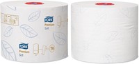 Tork Premium papier toilette soft, mid-size, 2 plis, système T6, blanc, paquet de 27 rouleaux-2