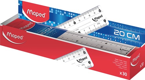 Maped latte Essentials 146, 20 cm, double graduation-2
