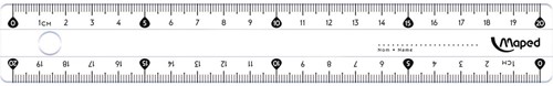 Maped latte Essentials 146, 20 cm, double graduation