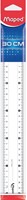 Maped latte Essentials 146, 30 cm, éco, double graduation-2