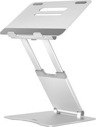 Desq support télescopique pour ordinateur portable jusqu'à 17 inch, argent
