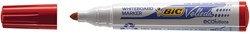 Bic marqueur pour tableaux blancs Velleda 1701, rouge