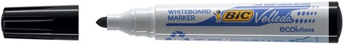 Bic marqueur pour tableaux blancs Velleda 1701, noir