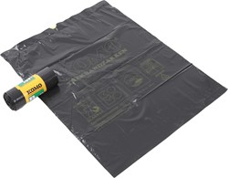 Komo sac à ordures avec cordon, 43 microns, 60 litres, 1 rouleau, 15 sacs