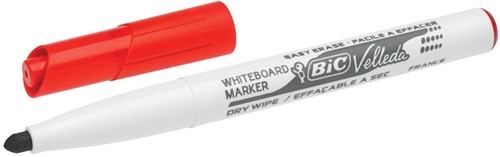 Bic marqueur pour tableaux blancs Velleda 1741, rouge-2