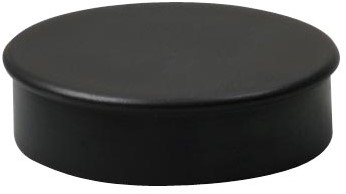Nobo aimants, 20 mm, noir, blister de 8 pièces