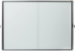 Nobo Premium Plus vitrine intérieure, porte coulissante avec serrure, magnétique, 18 x A4