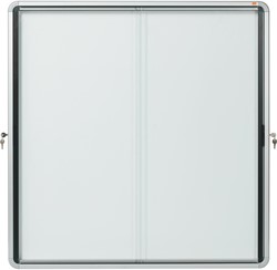 Nobo Premium Plus vitrine extérieure, porte rotante avec serrure, magnetique, 12 x A4