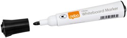 Nobo Glide marqueur pour tableau blanc, pointe ronde, paquet de 10 pièces, noir