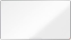 Nobo Premium Plus Widescreen tableau blanc magnétique, acier laqué, ft 188 x 106 cm