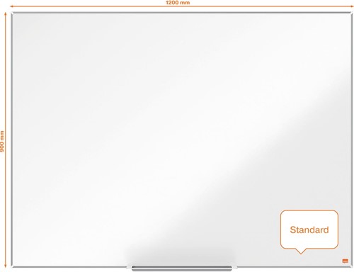 Nobo Impression Pro tableau blanc, acier laqué, magnétique, 120 x 90 cm-2