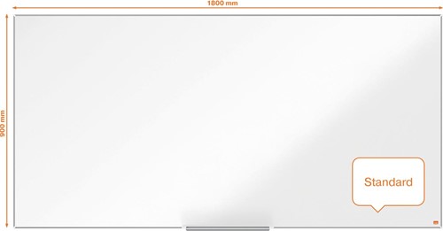 Nobo Impression Pro tableau blanc magnétique, acier laqué, ft 180 x 90 cm-2