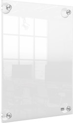 Nobo Premium Plus tableau d'affichage acrylique amovible, montage mural, ft A4
