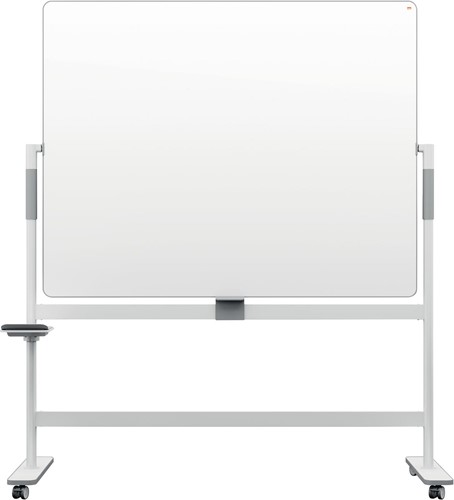 Nobo Move & Meet tableau blanc pivotant, acier laqué, magnétique, 150 x 120 cm