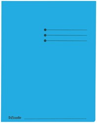 Esselte chemise de classement, bleu, paquet de 100 pièces